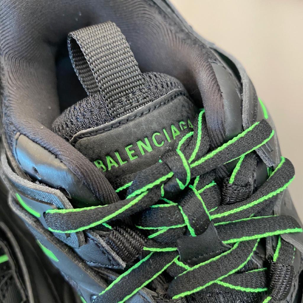 Balenciaga Track Black Green - vstockx
