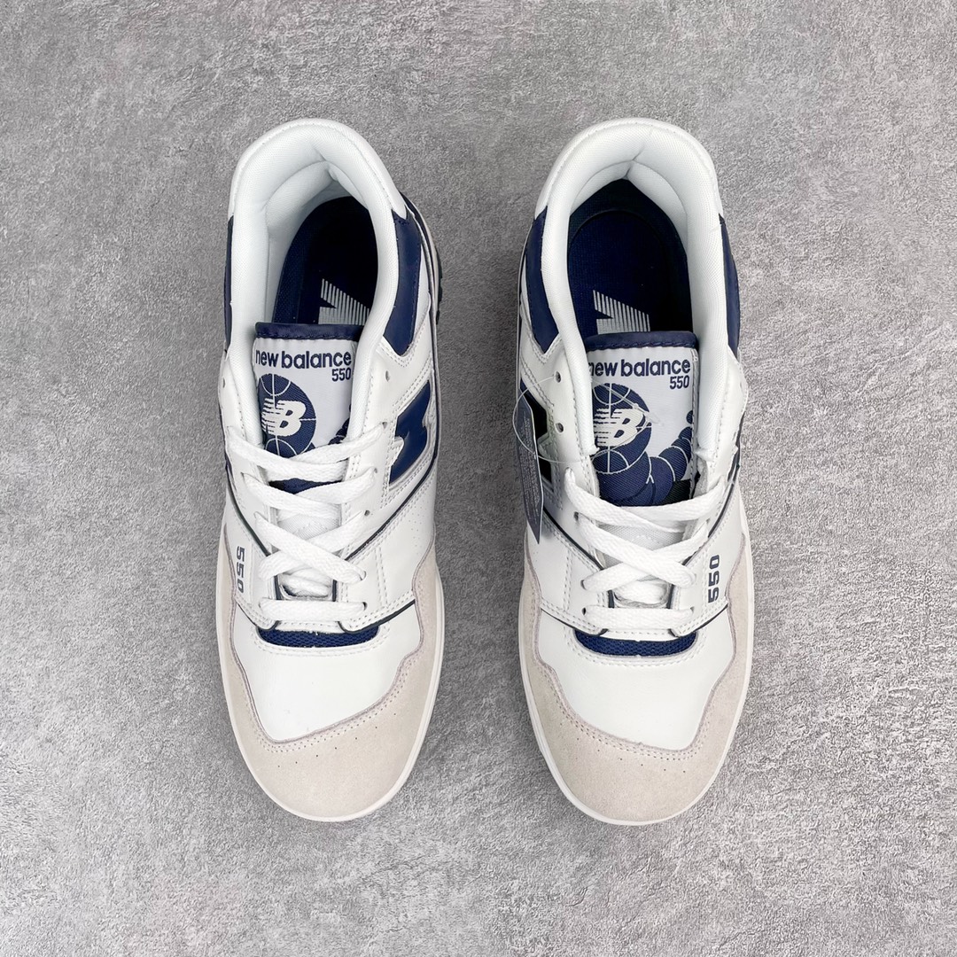 New Balance 550 Navy Blue - vstockx