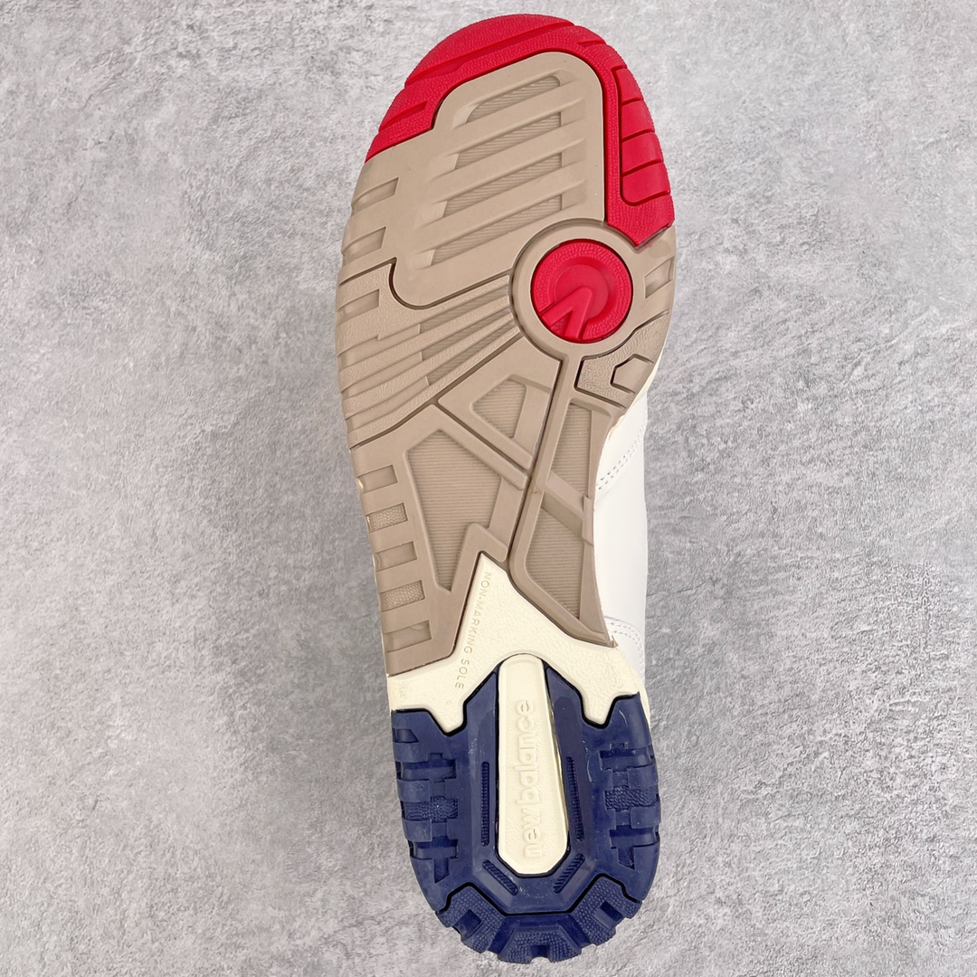 New Balance 550 Aime Leon Dore White Navy Red - vstockx