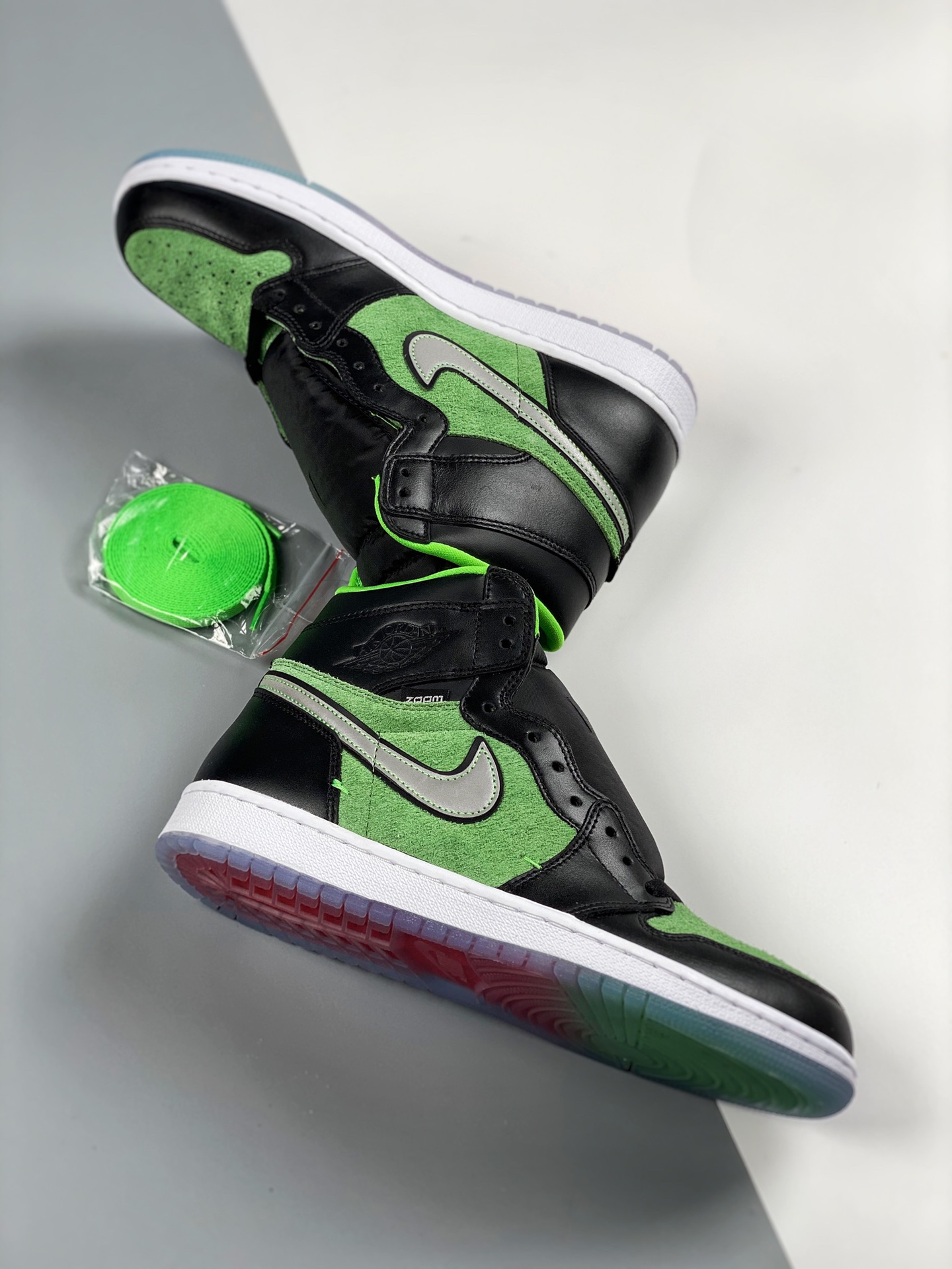 Jordan 1 Retro High Zoom Zen Green - vstockx