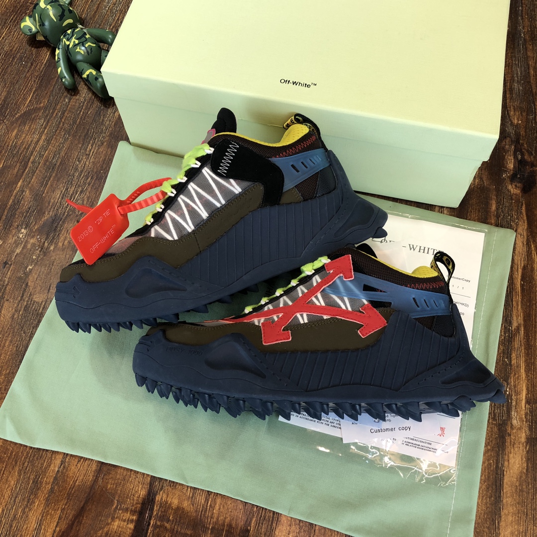 OFF-WHITE Odsy-1000 Blue Red FW19 - vstockx