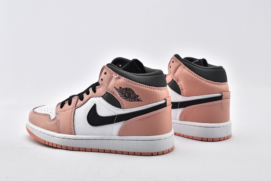 Jordan 1 Mid Pink Quartz - vstockx