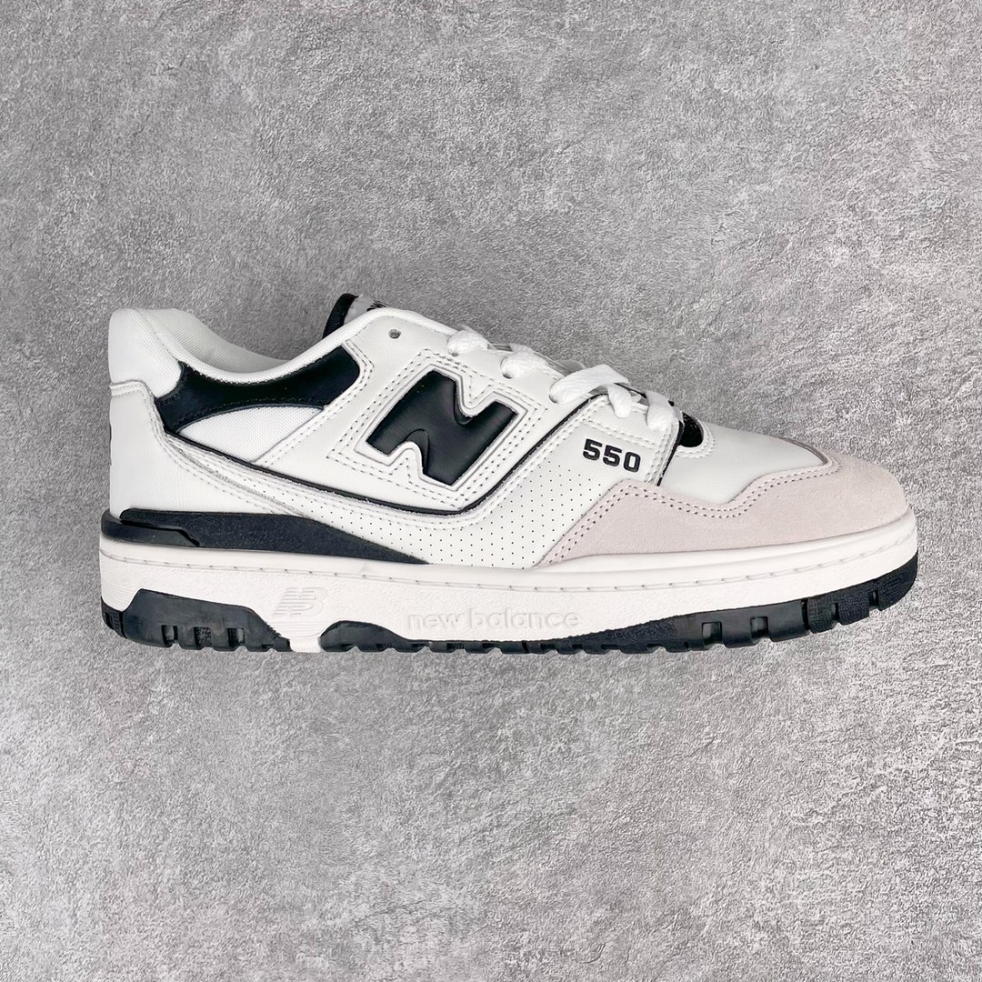 New Balance 550 Sea Salt Black - vstockx