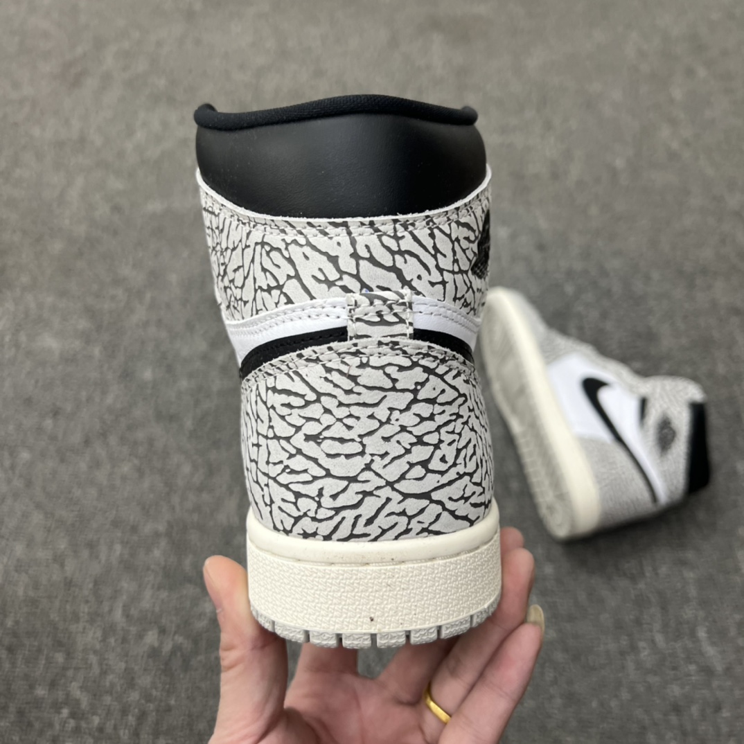 Jordan 1 Retro High OG White Cement - vstockx