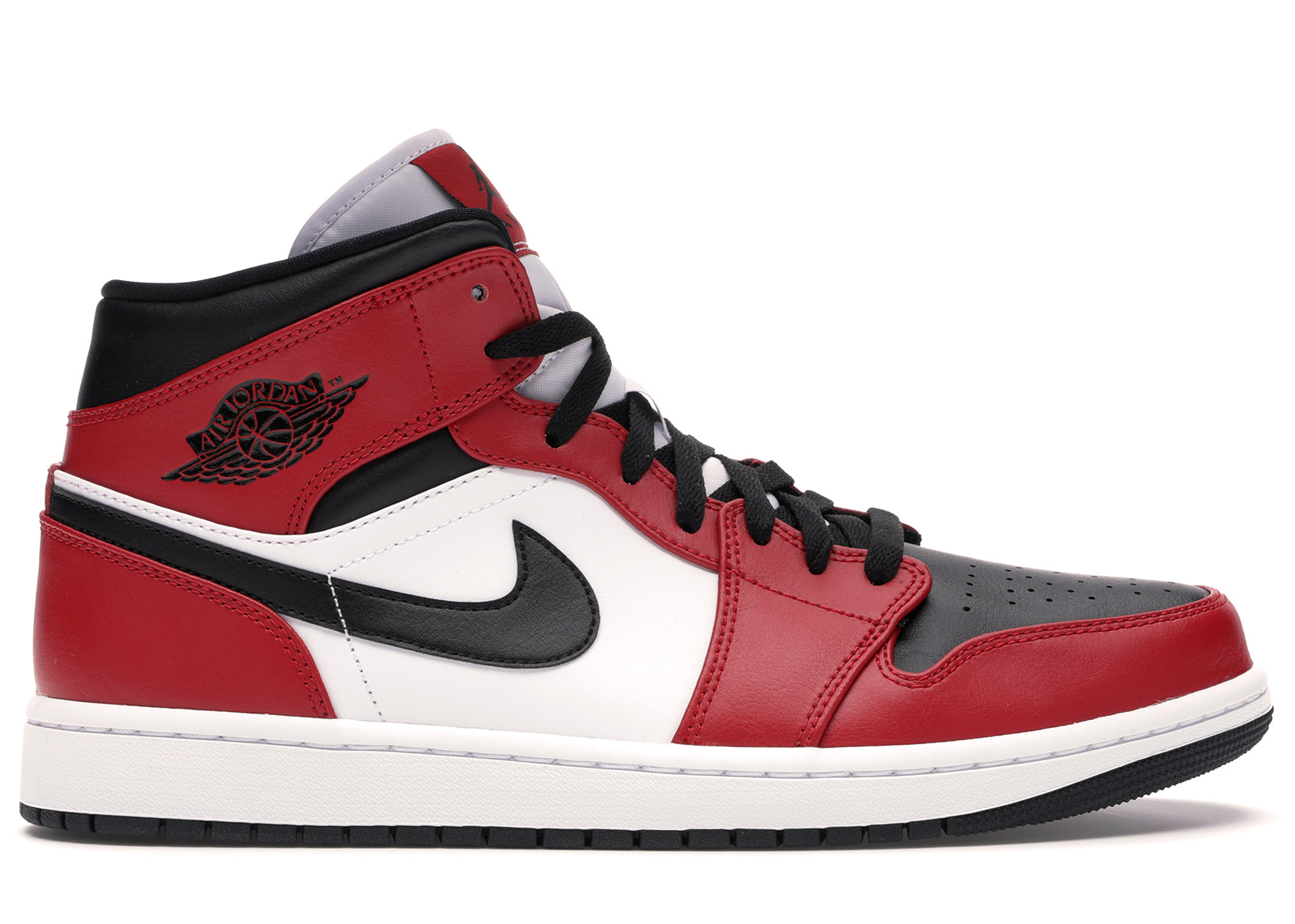 Jordan 1 Mid Chicago Toe - vstockx