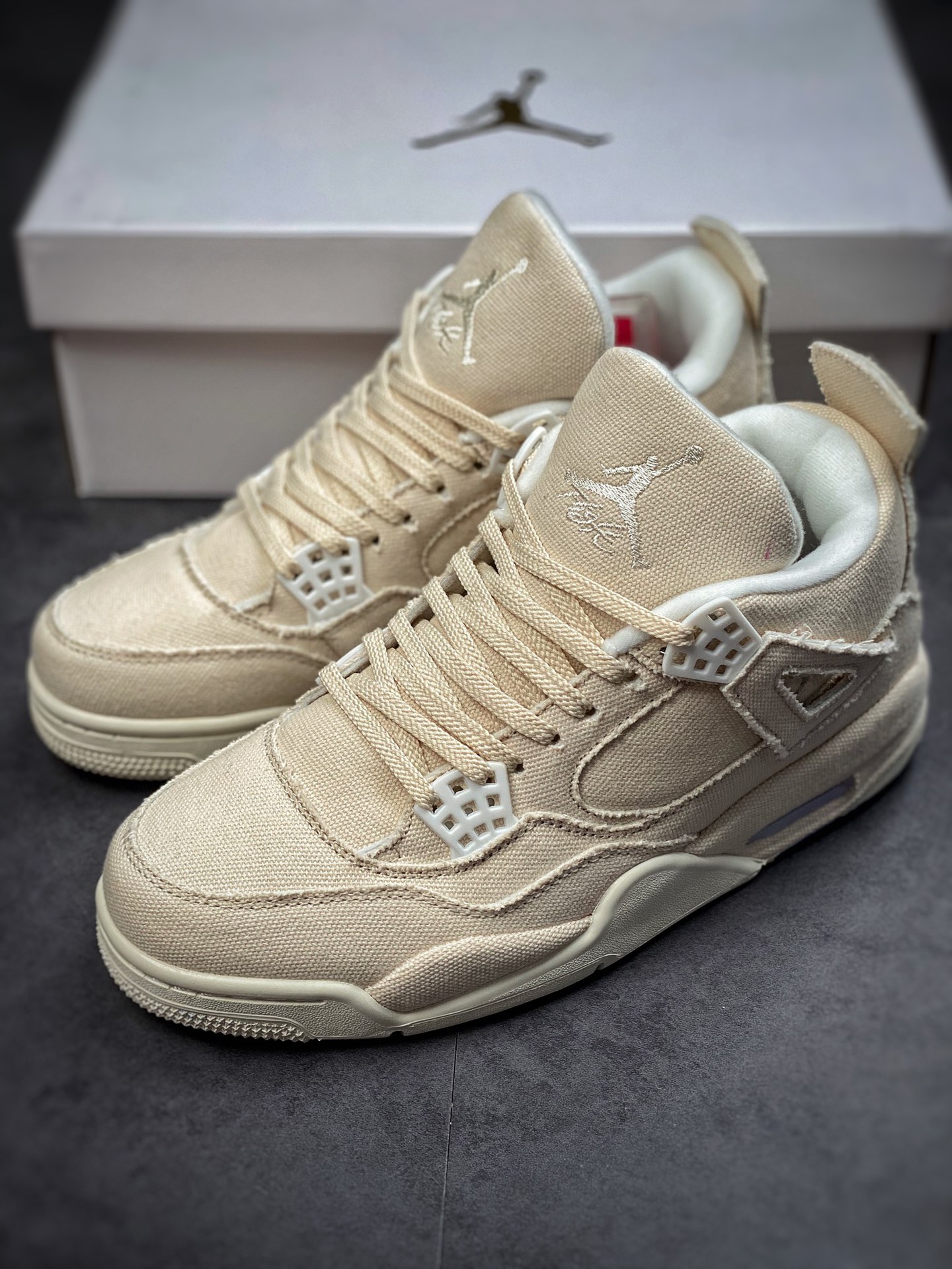 Jordan 4 Retro Blank Canvas (W) - vstockx