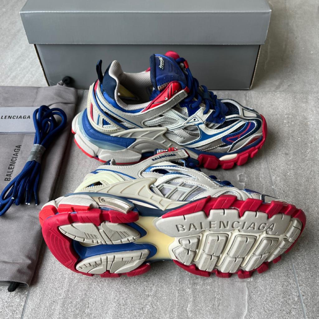Balenciaga Track 2 Blue Red - vstockx