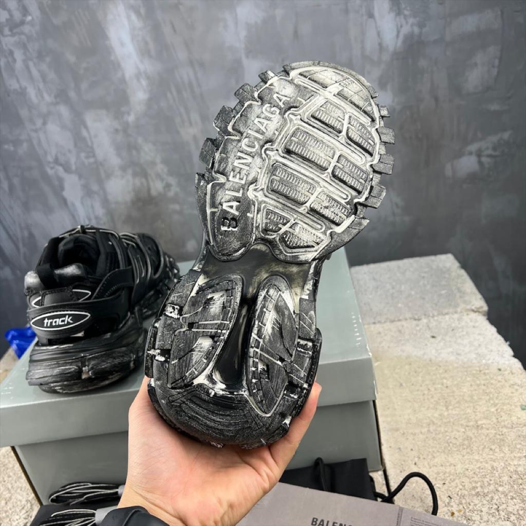 Balenciaga Track Faded Black - vstockx