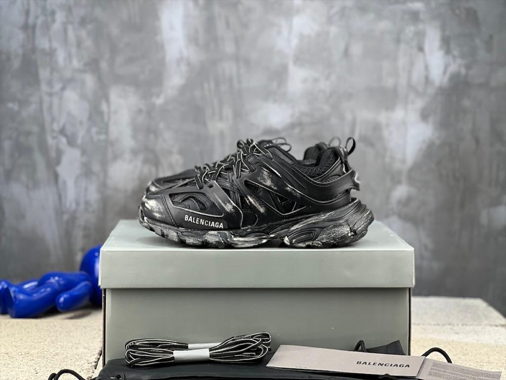 Balenciaga Track Faded Black - vstockx
