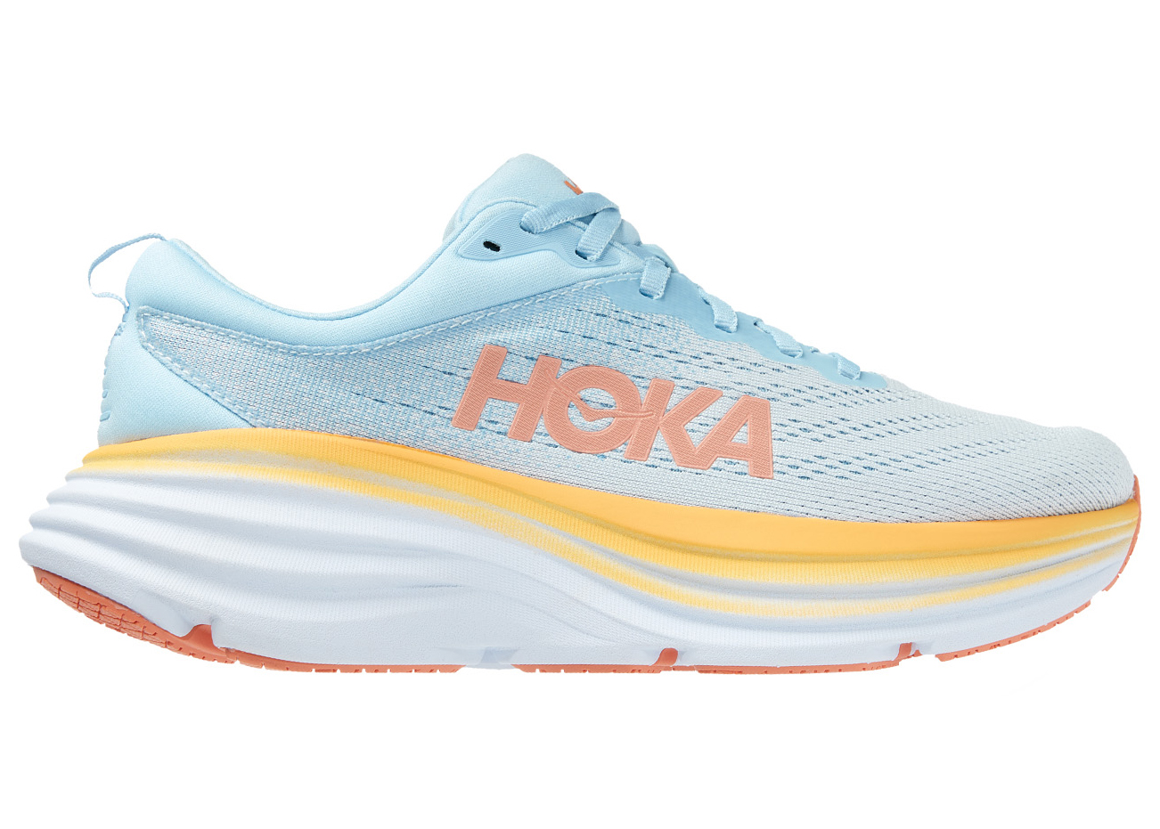 Hoka One One Bondi 8 Summer Song Blue Country Air (Women's) - vstockx