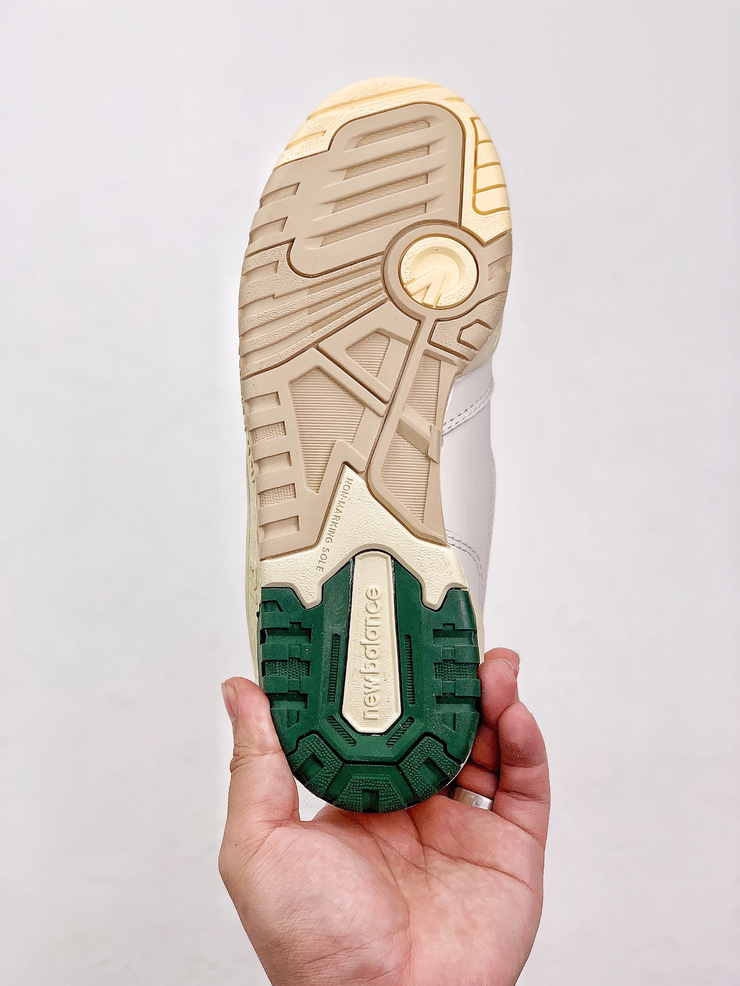 New Balance 550 Aime Leon Dore Natural Green - vstockx