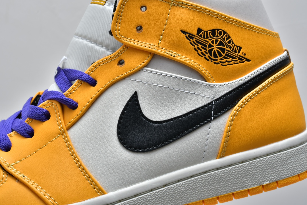 Jordan 1 Mid SE Lakers - vstockx