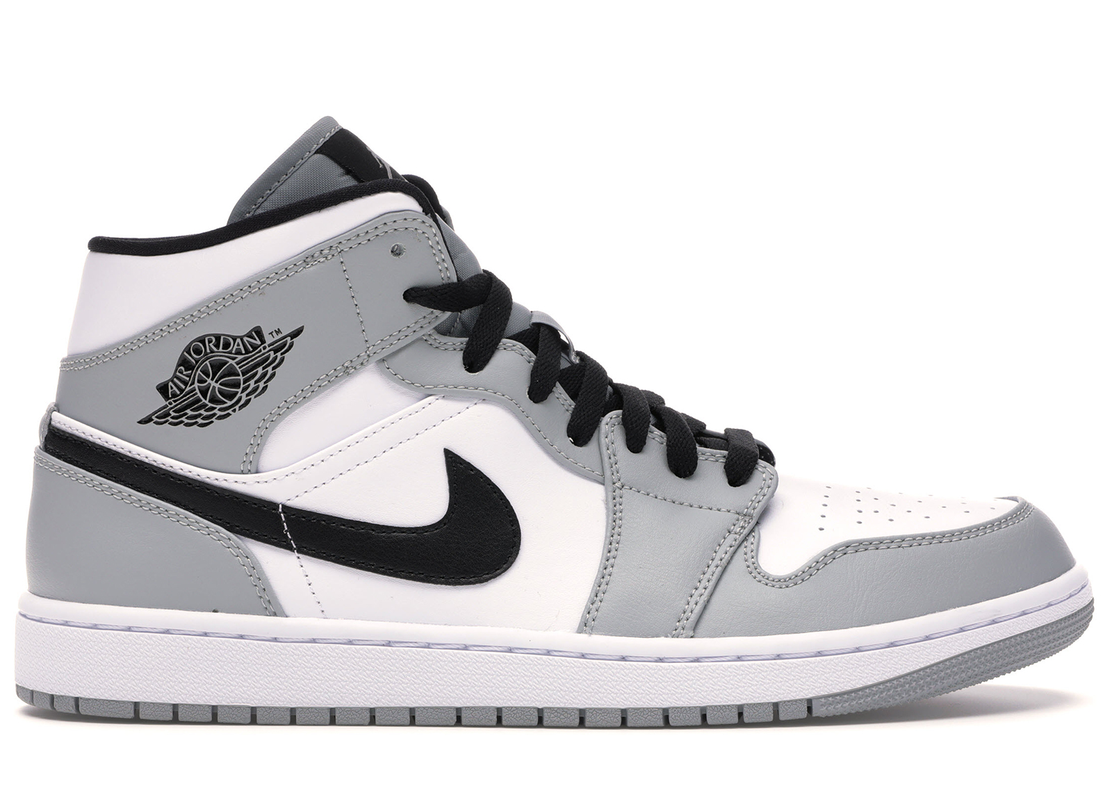 Jordan 1 Mid Light Smoke Grey - vstockx