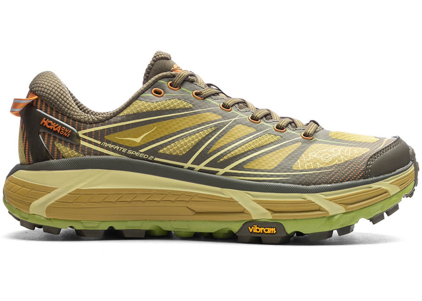 Hoka One One Mafate Speed 2 Dark Olive - vstockx