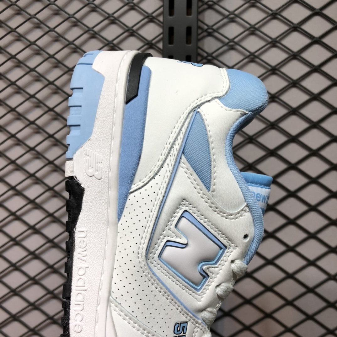 New Balance 550 UNC White University Blue - vstockx