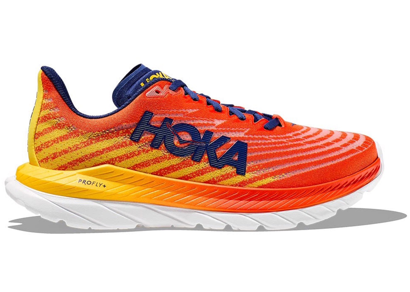 Hoka One One Mach 5 Flame Dandelion - vstockx