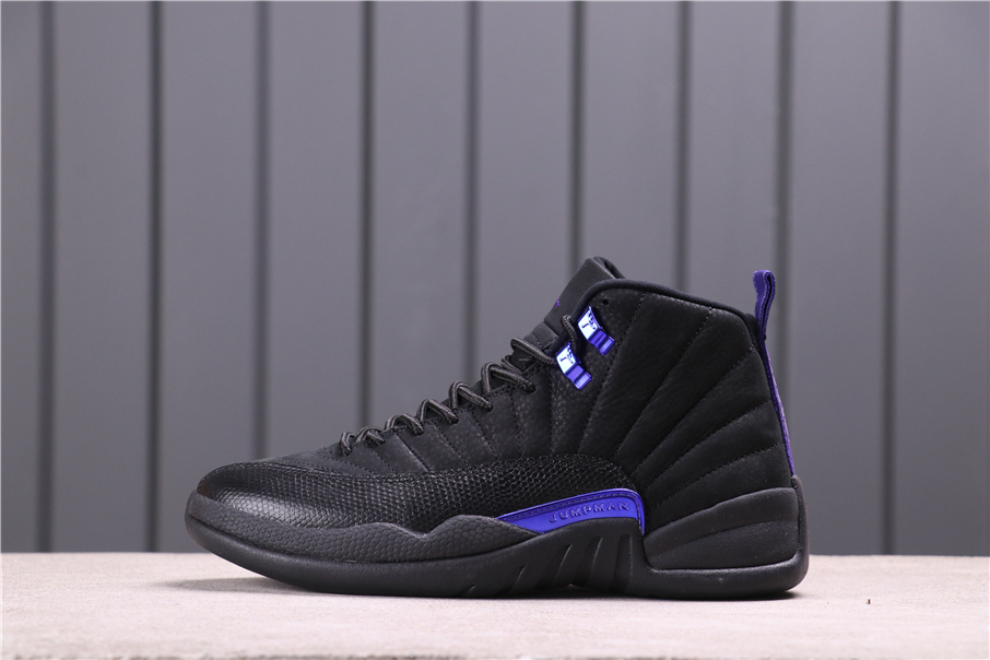 Jordan 12 Retro Black Dark Concord - vstockx