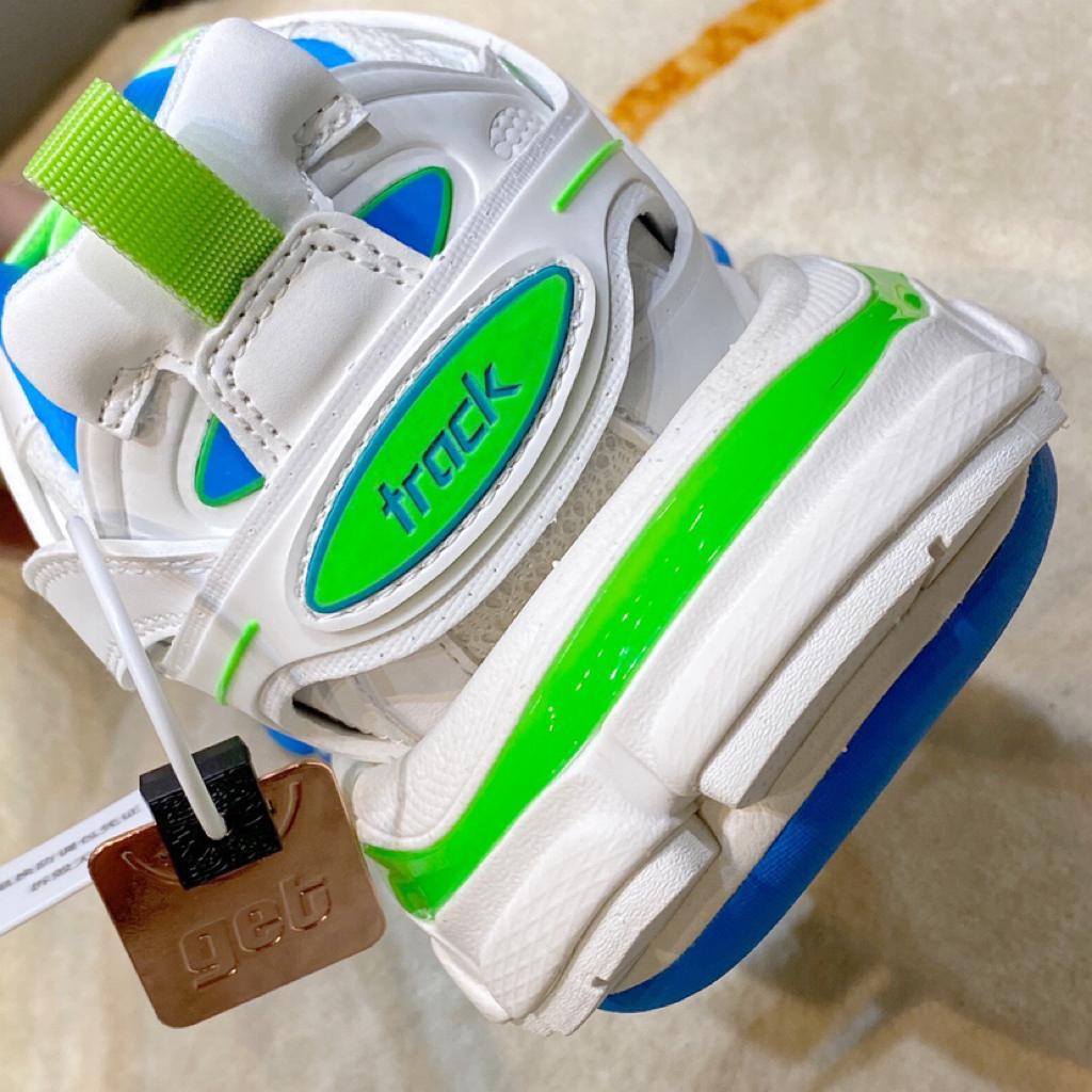Balenciaga Track White Blue Green - vstockx