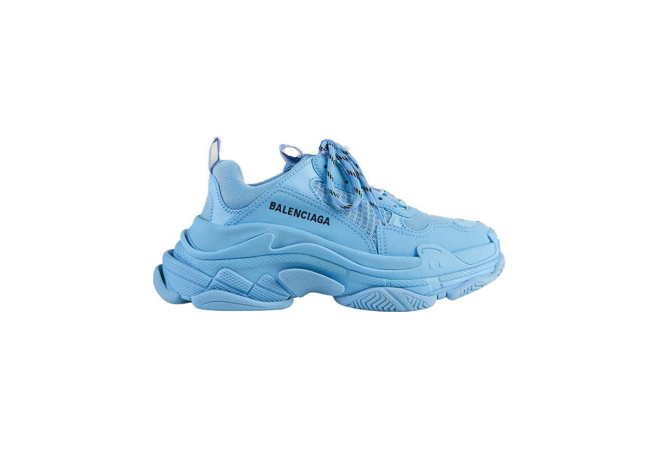 Balenciaga Triple S Light Blue (W) - vstockx
