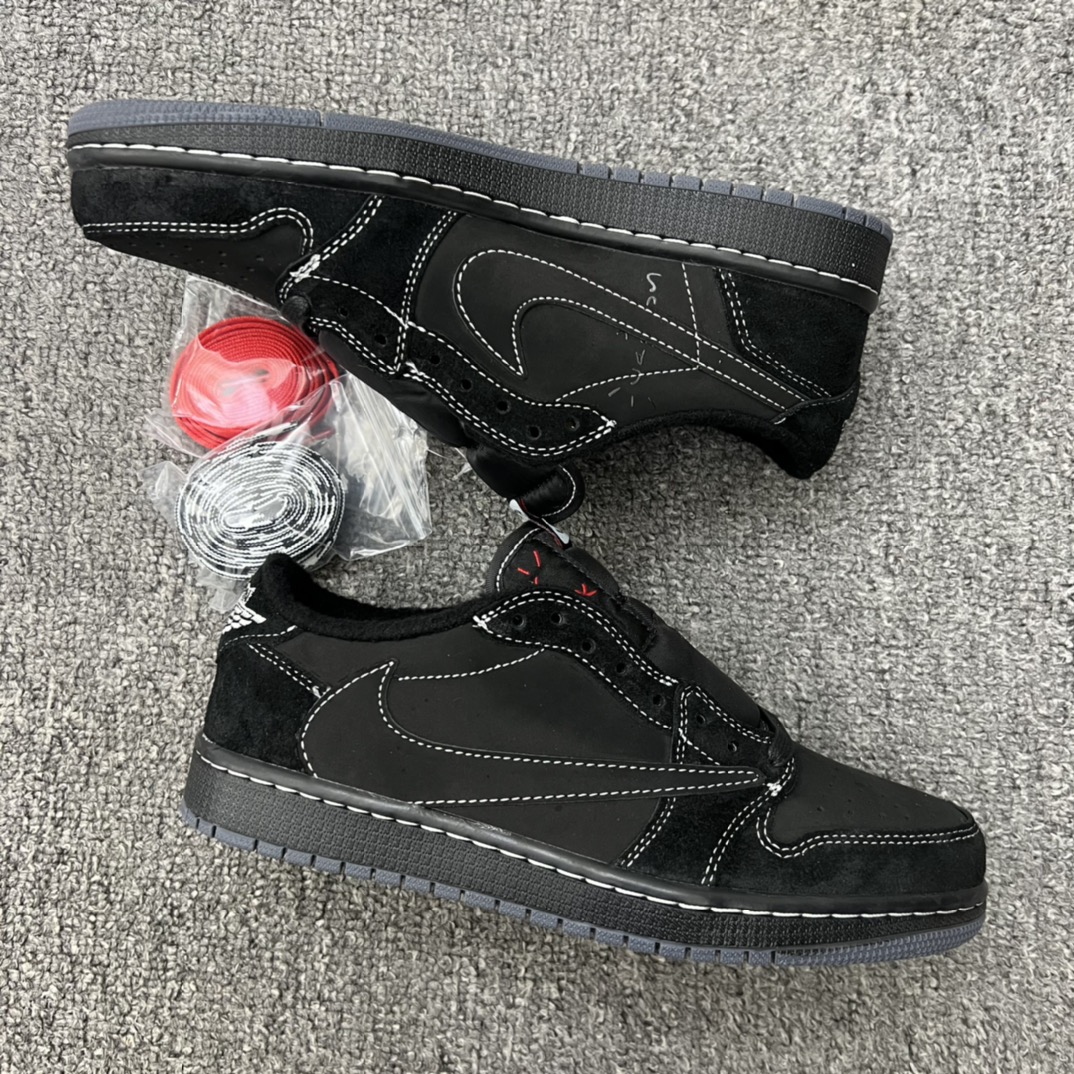 Jordan 1 Retro Low OG SP Travis Scott Black Phantom - vstockx