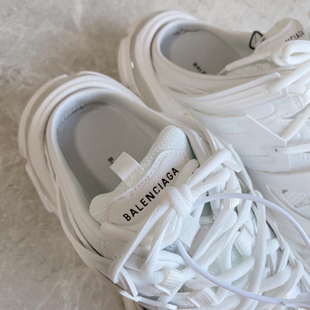 Balenciaga Track Mule White - vstockx