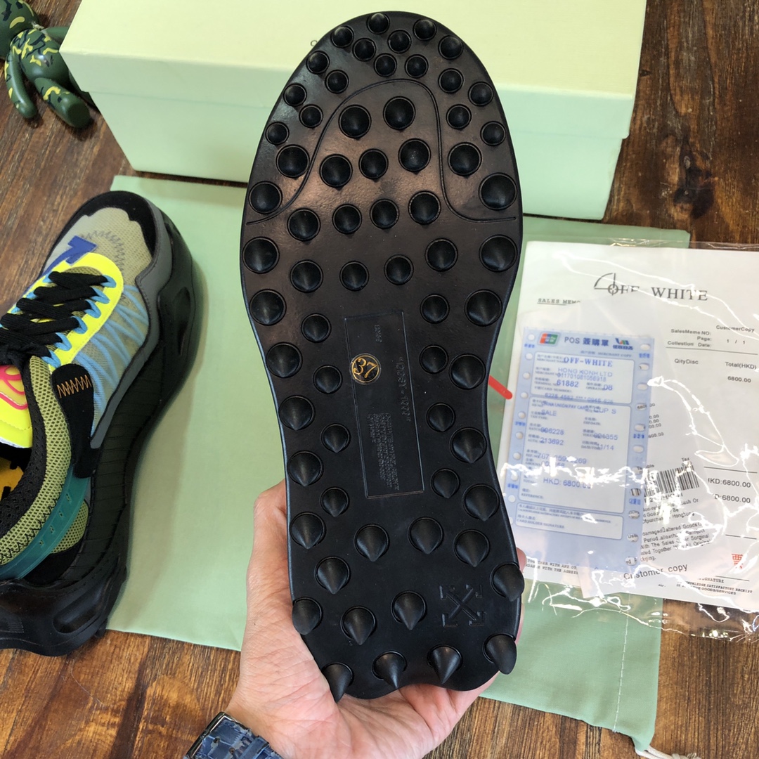 Off-White Odsy-1000 Black Purple AW20 - vstockx