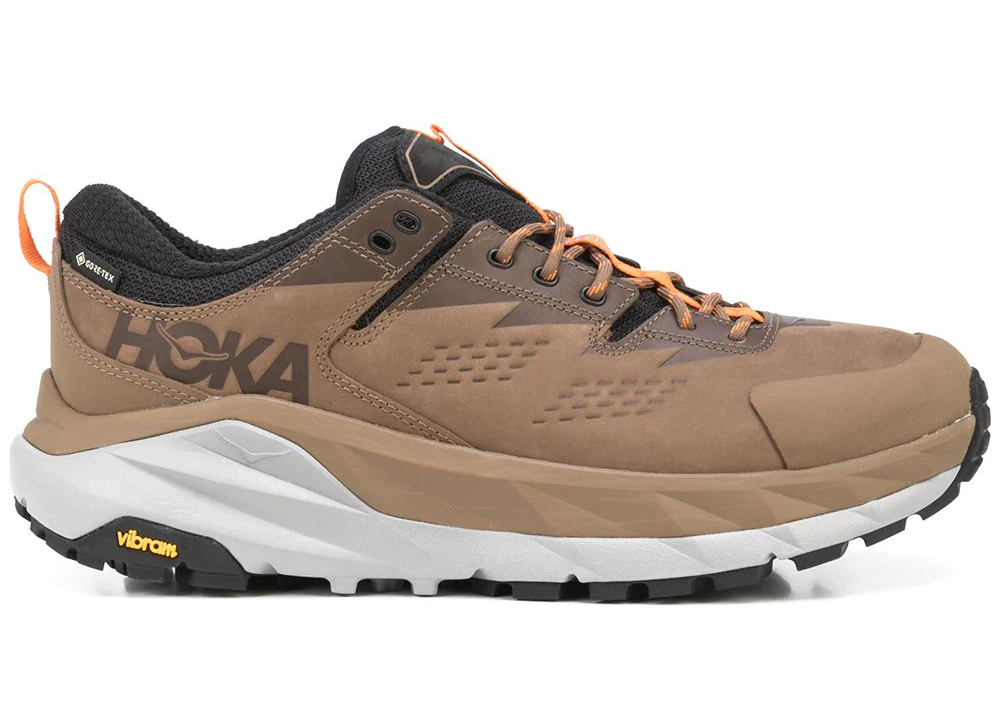Hoka One One Kaha Low Gore-Tex Otter Persimmon - vstockx
