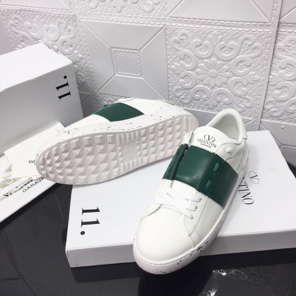 Valentino Open For A Change White/Green - vstockx