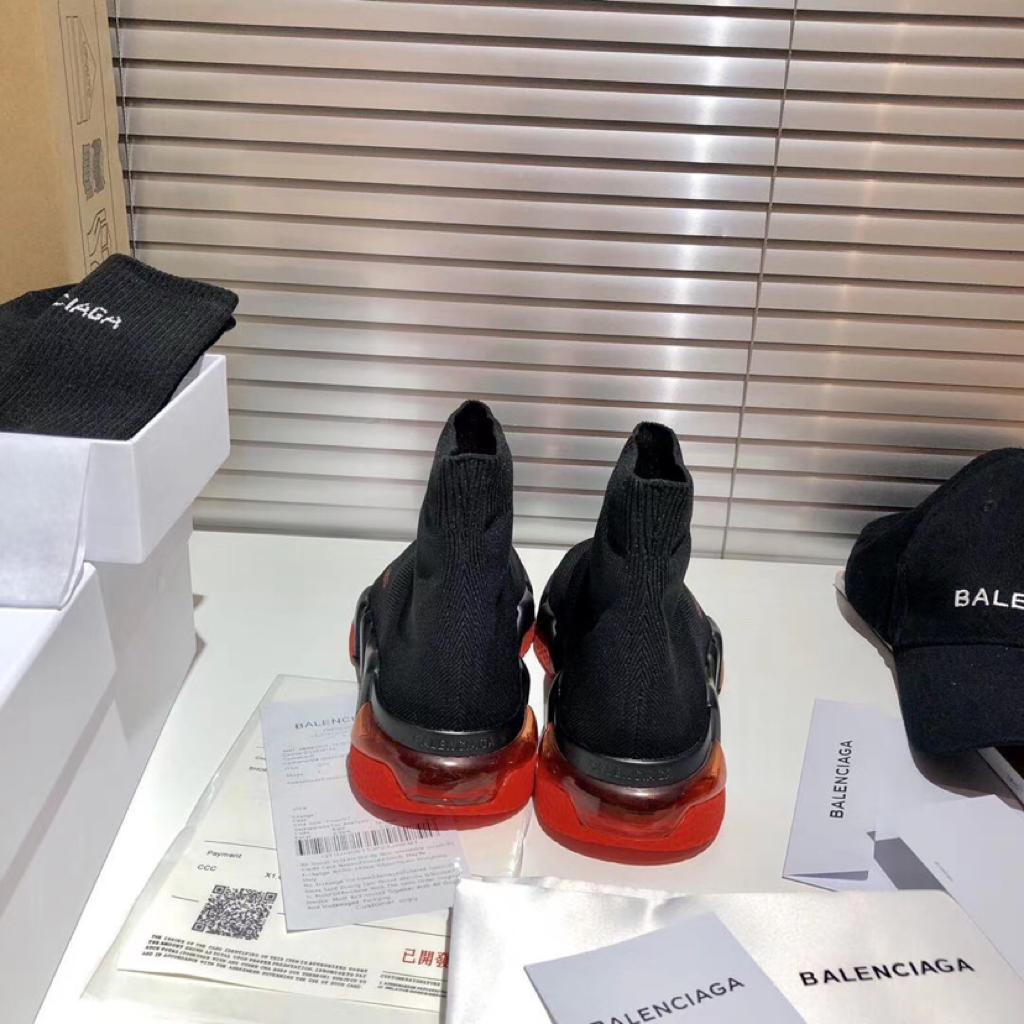 Balenciaga Speed Clearsole Red - vstockx