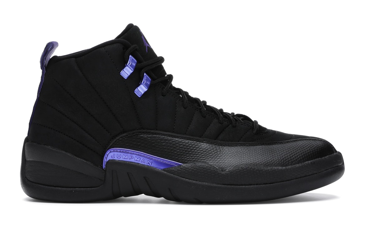 Jordan 12 Retro Black Dark Concord - vstockx