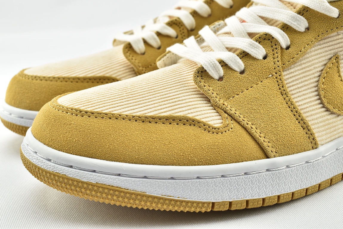 Jordan 1 Low SE Twine Orange Quartz Corduroy - vstockx