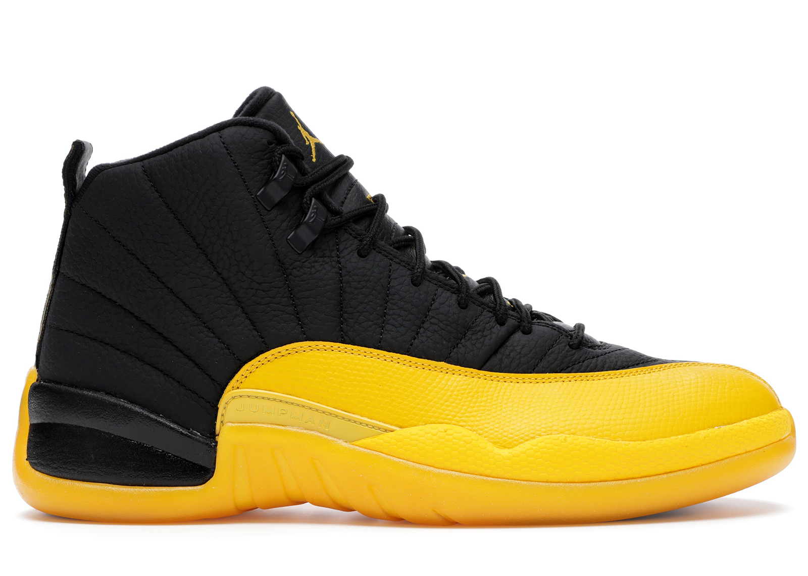 Jordan 12 Retro Black University Gold - vstockx