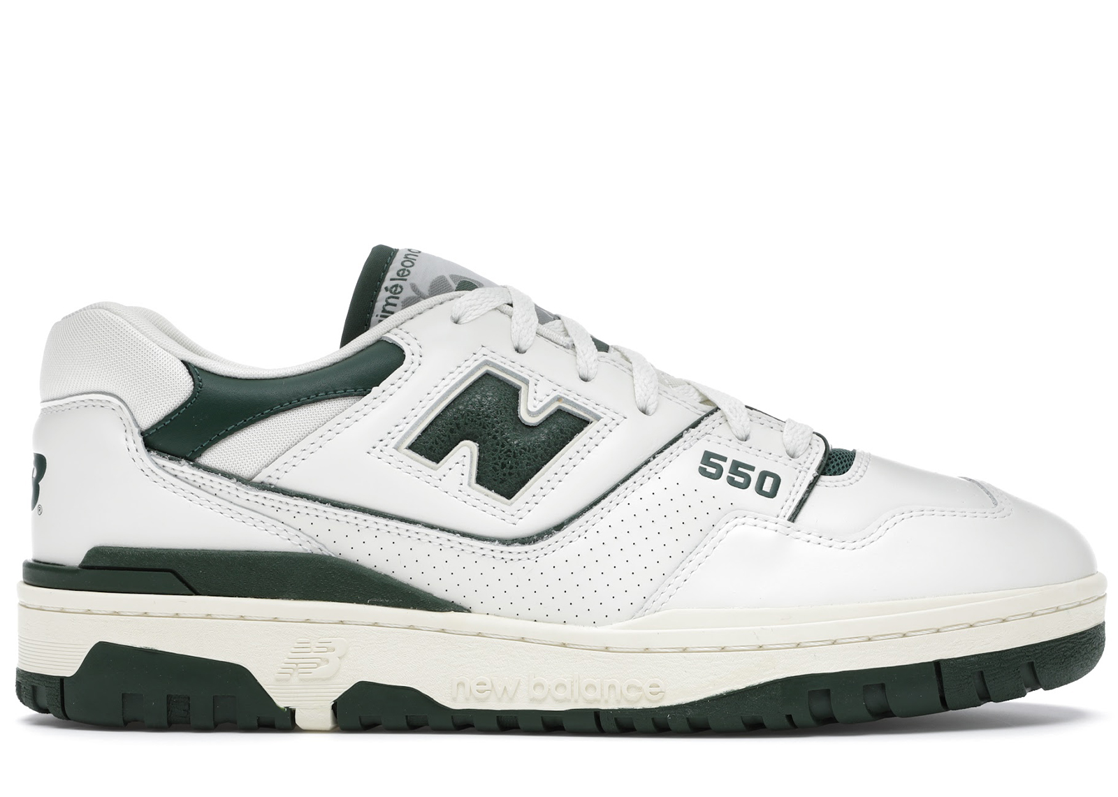 New Balance 550 Aime Leon Dore White Green - vstockx