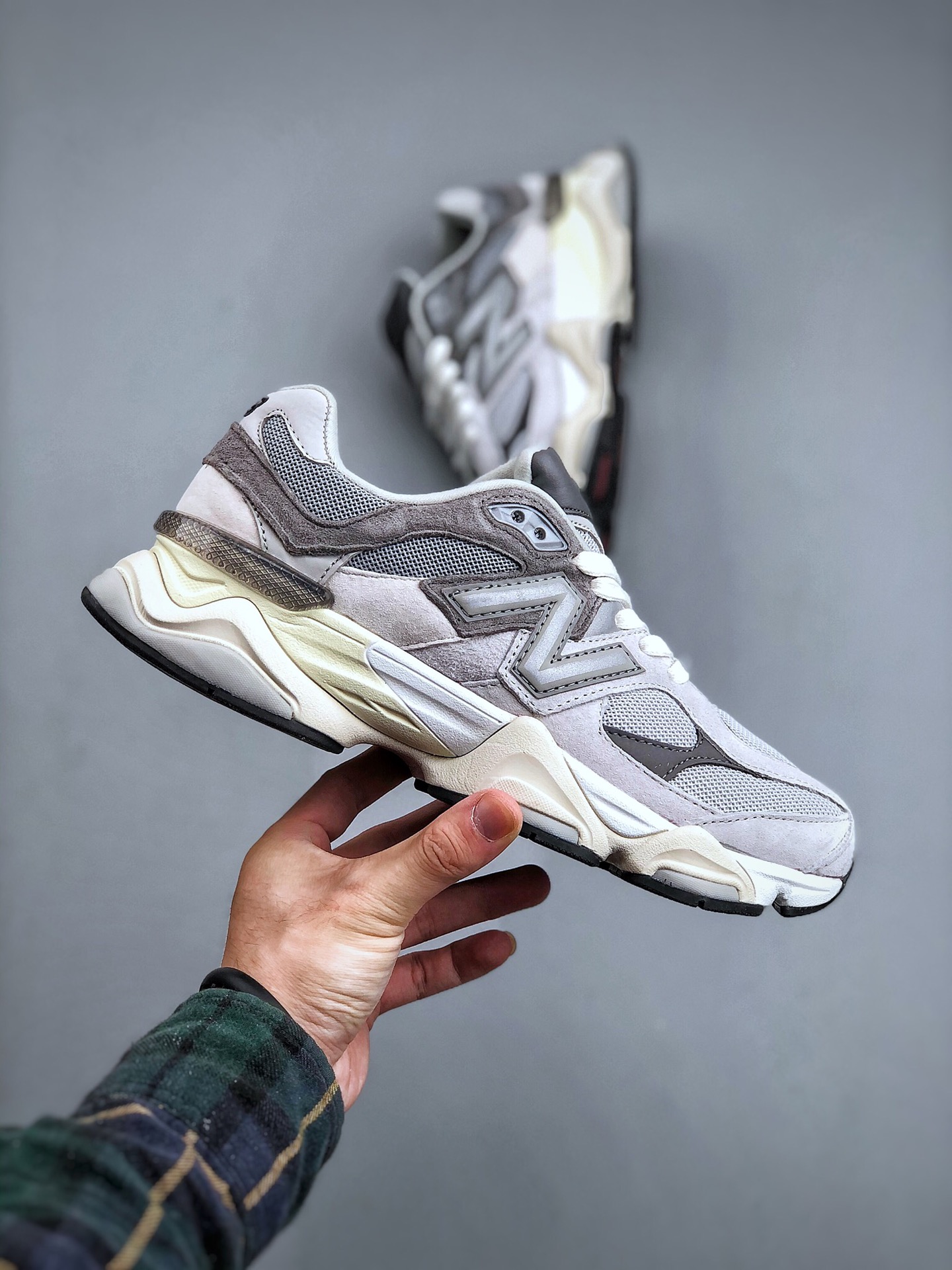 New Balance 9060 Rain Cloud Grey - vstockx