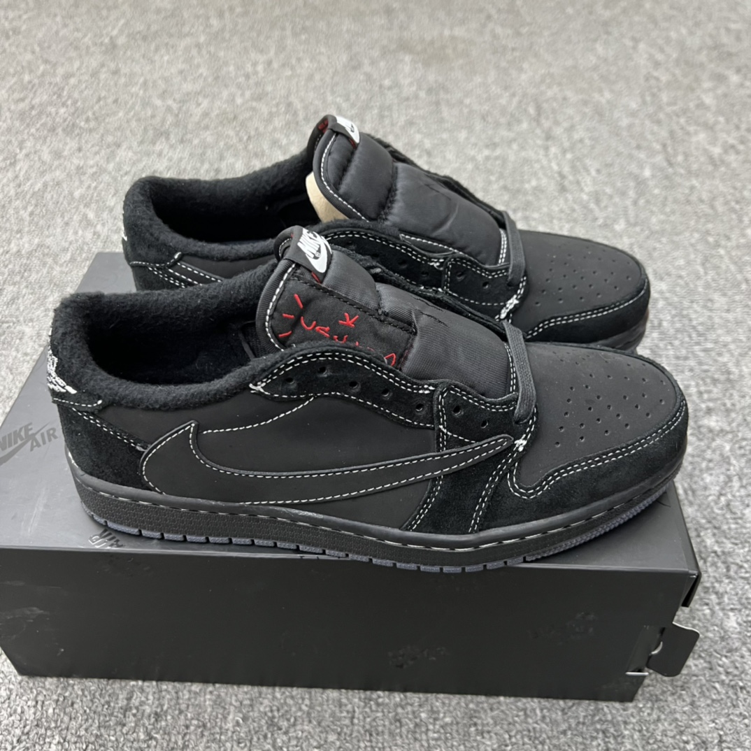 Jordan 1 Retro Low OG SP Travis Scott Black Phantom - vstockx