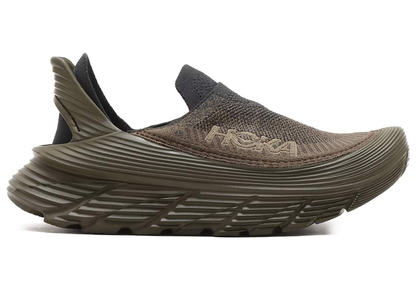 Hoka Restore TC Dark Olive - vstockx