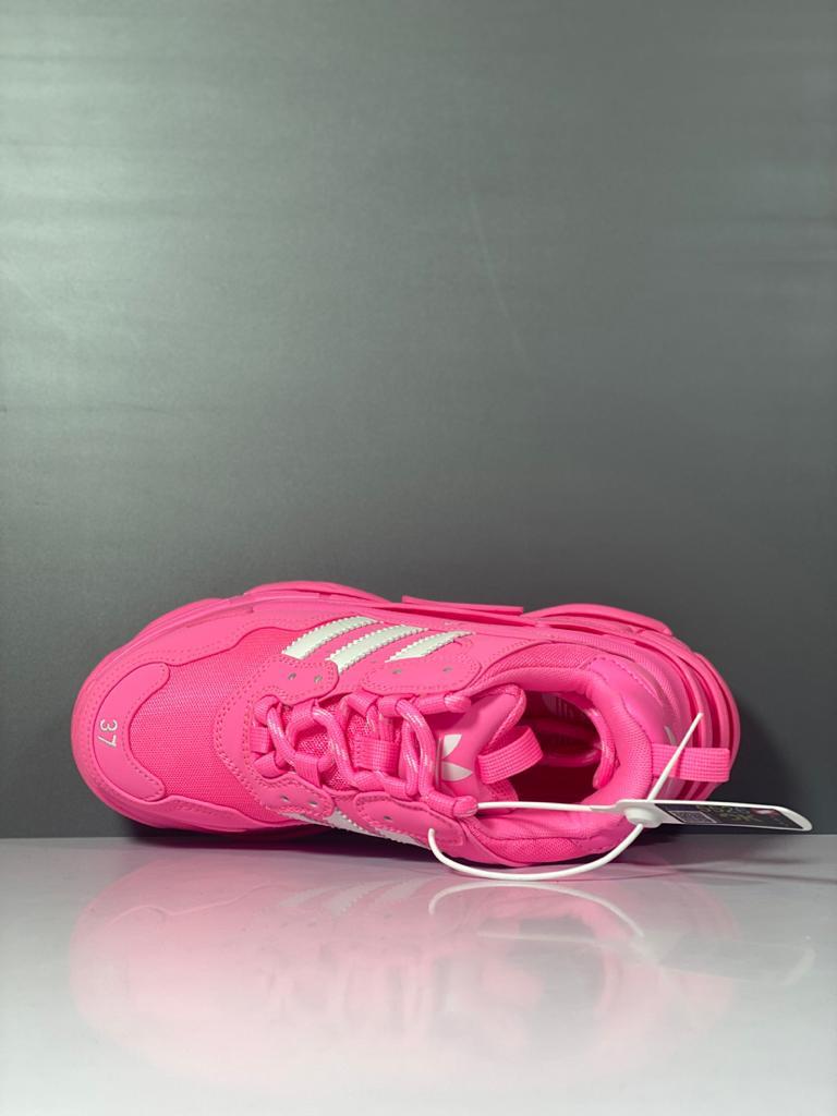 Balenciaga x adidas Triple S Neon Pink (W) - vstockx
