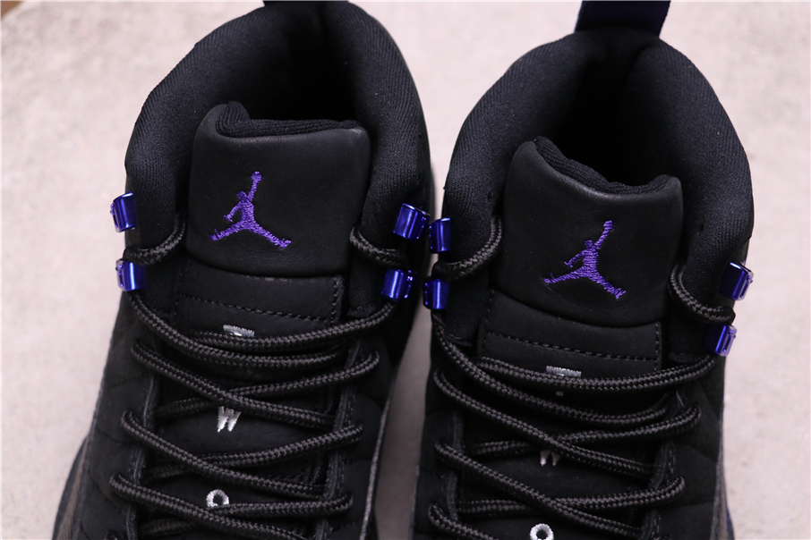 Jordan 12 Retro Black Dark Concord - vstockx