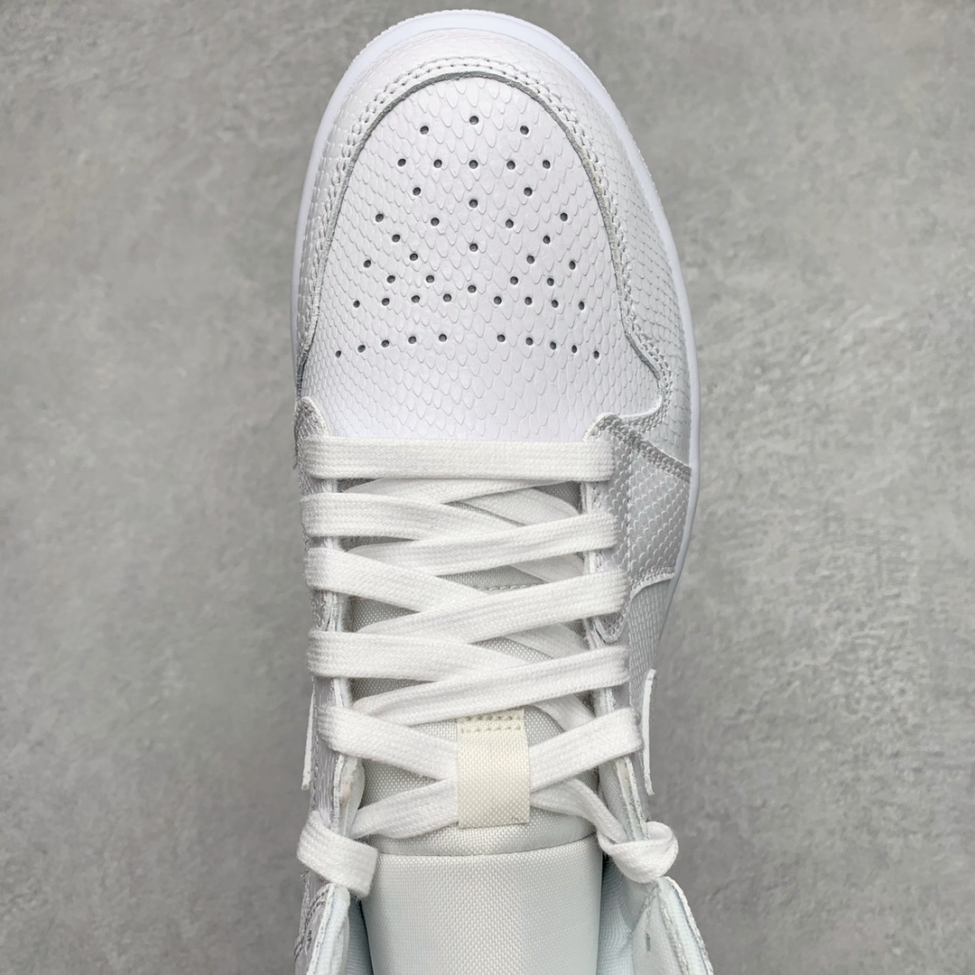 Jordan 1 Mid Triple White - vstockx