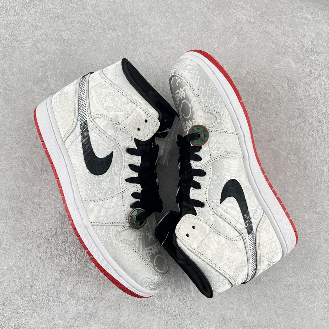Jordan 1 Mid SE Fearless Edison Chen CLOT - vstockx