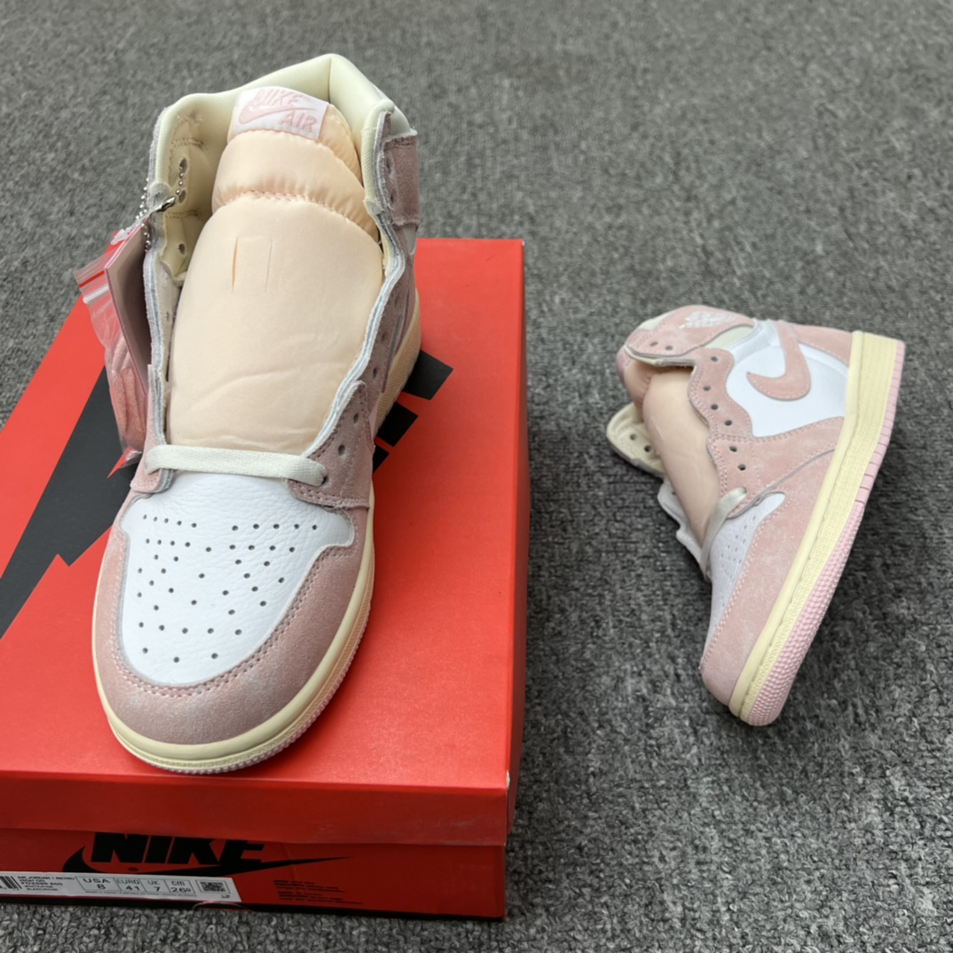 Jordan 1 Retro High OG Washed Pink (Women's) - vstockx