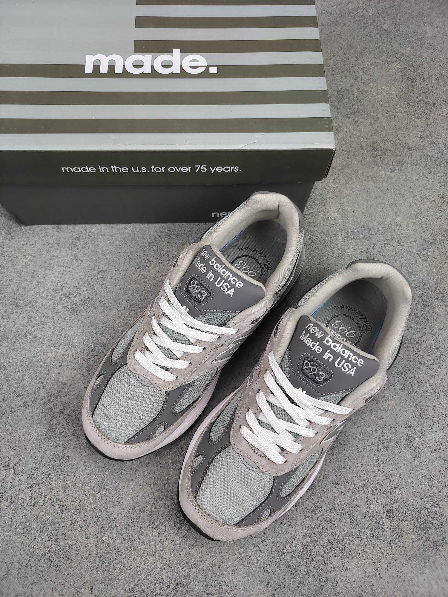 New Balance 993 MIU Grey - vstockx