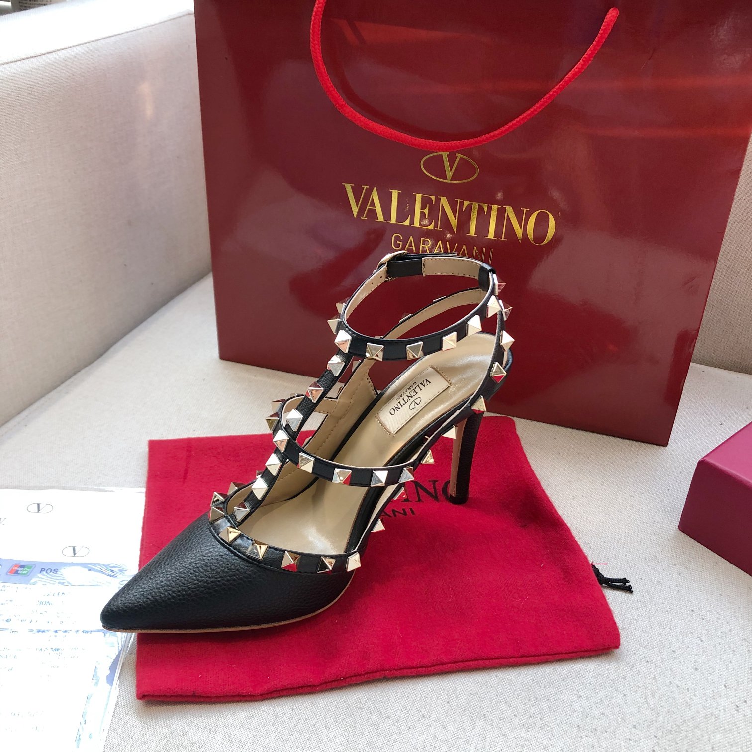 VALENTINO GARAVANI ROMAN STUD WOMEN 9 - vstockx