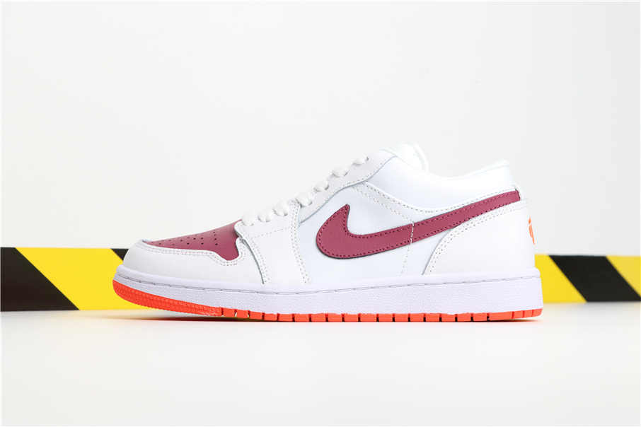 Jordan 1 Low White True Berry (GS) - vstockx