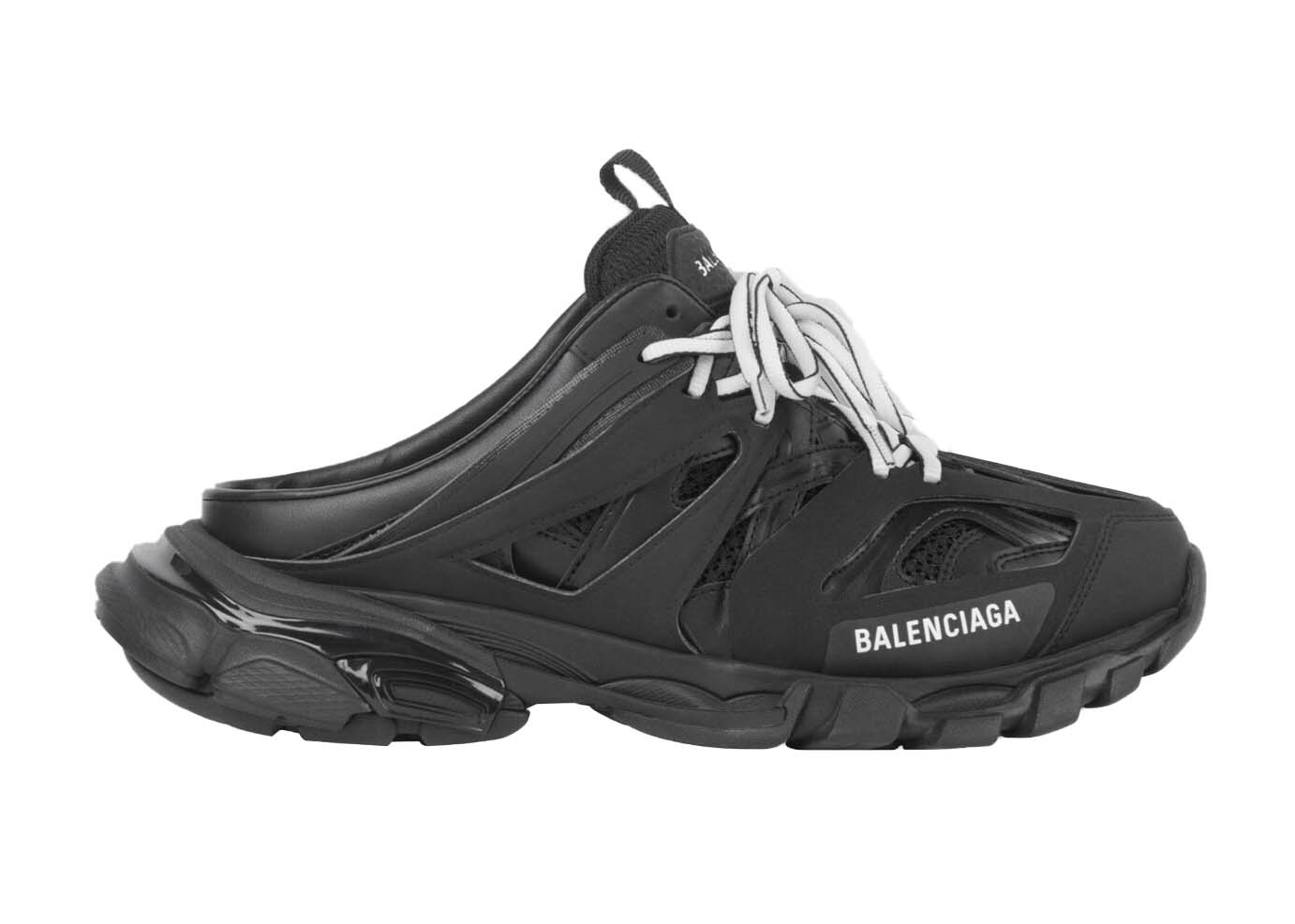 Balenciaga Track Mule Black - vstockx