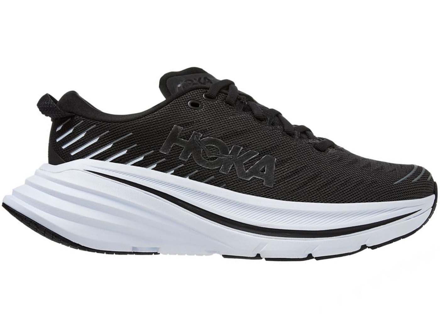 Hoka One One Bondi X Black White (Women's) - vstockx