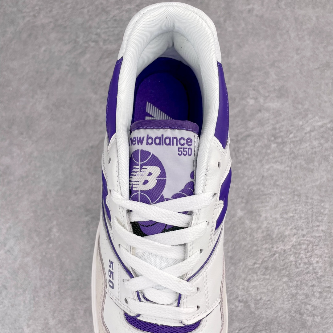 New Balance 550 White Purple - vstockx