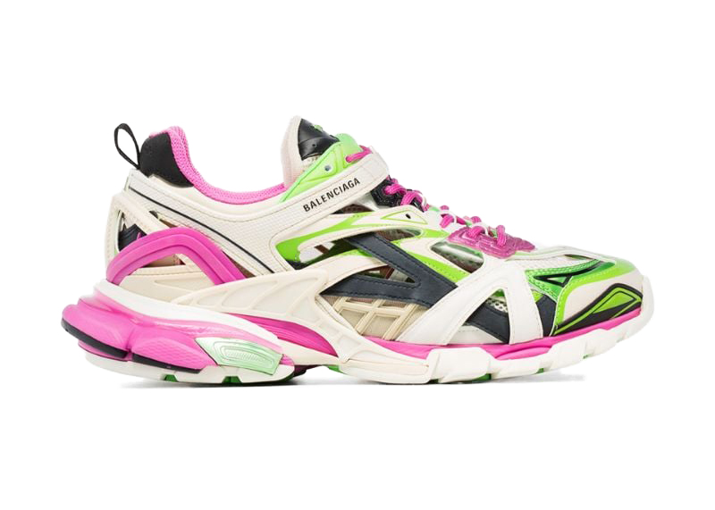 Balenciaga Track.2 Pink Green - vstockx