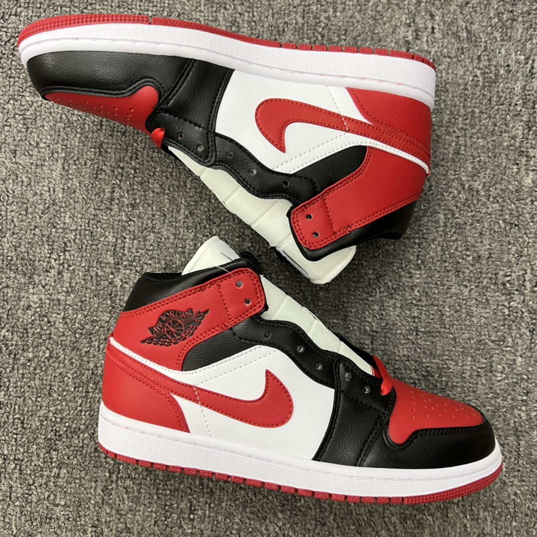 Jordan 1 Mid Alternate Bred Toe (W) - vstockx