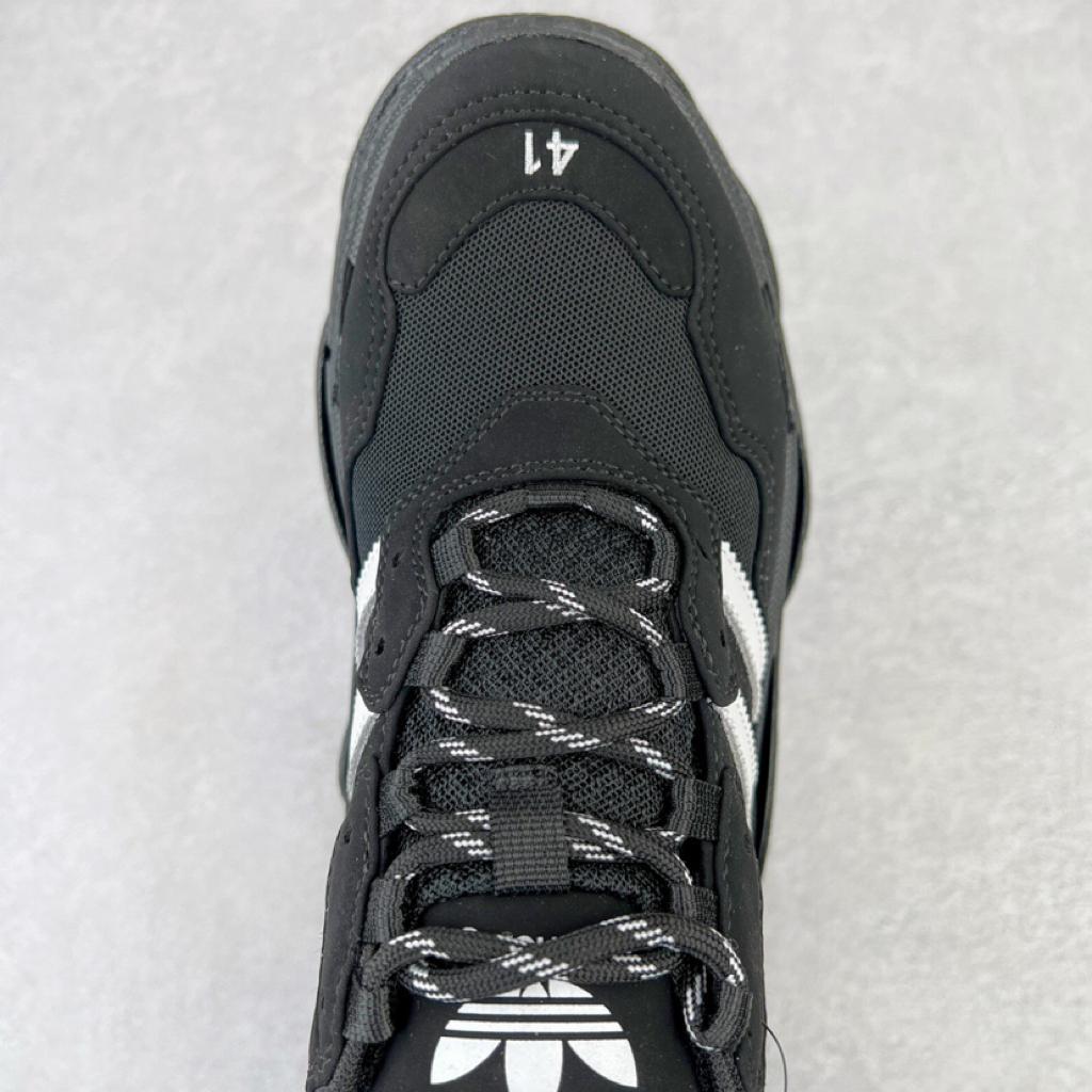 Balenciaga x adidas Triple S Black White - vstockx